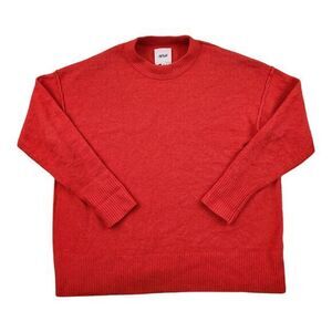 Aerie Bubble Sleeve Sweater Red‎ Womens XS